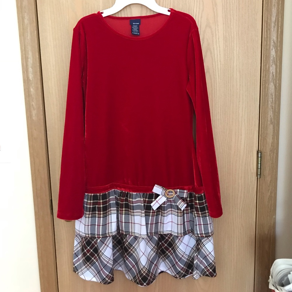 Basic Edition Girls size XL holiday dress